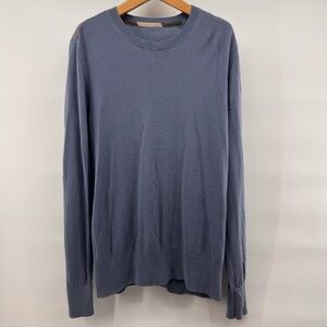 Burberry Brit Men’s Blue Cashmere Sweater Medium